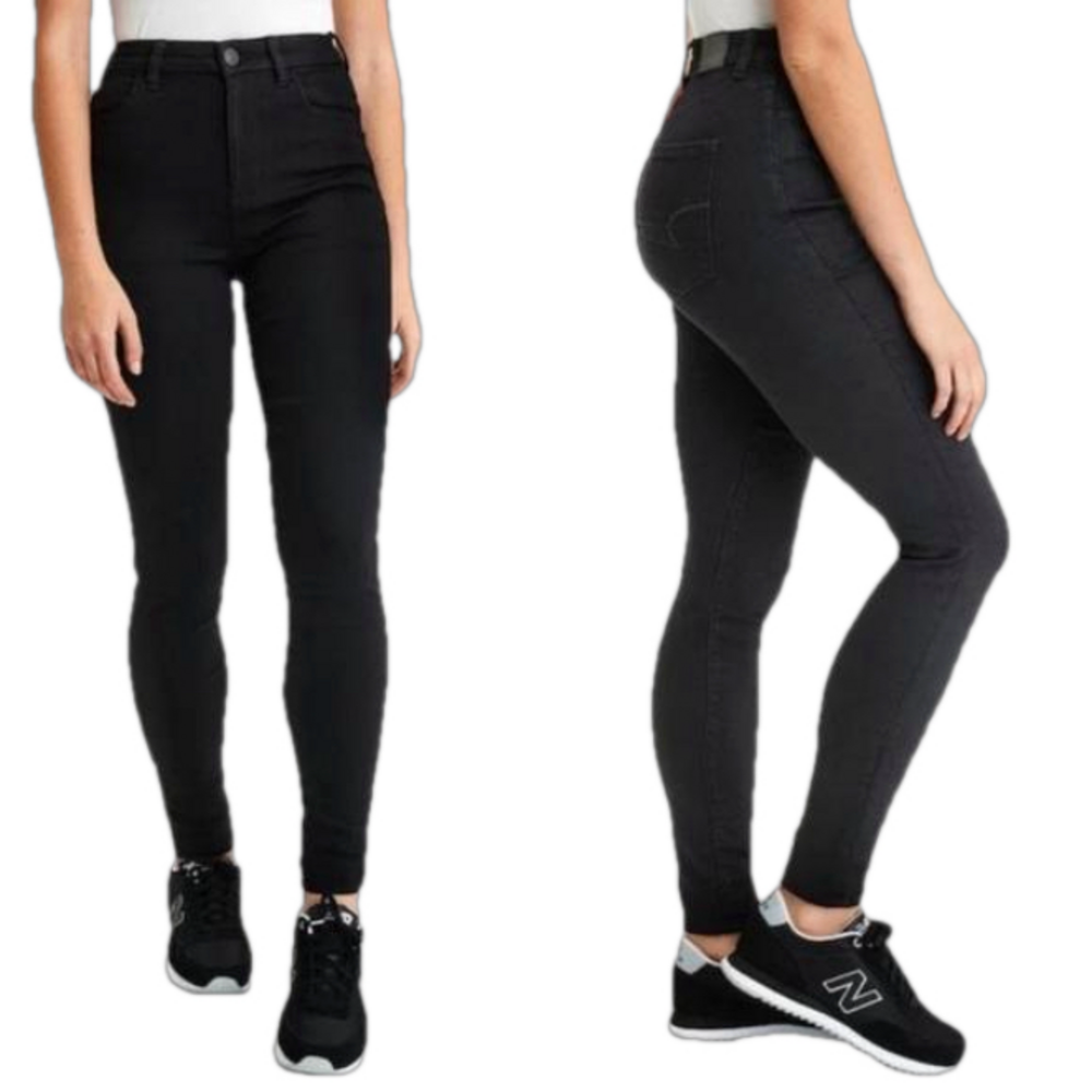 American eagle 360 degree super stretch black skinny jeans size 4
